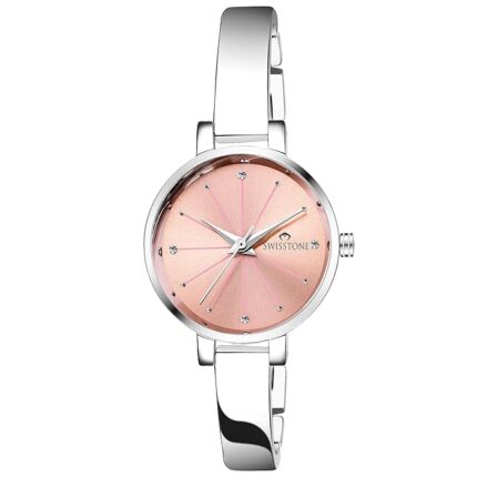Analog Stainless Steel Silver Plated Women's Watch
